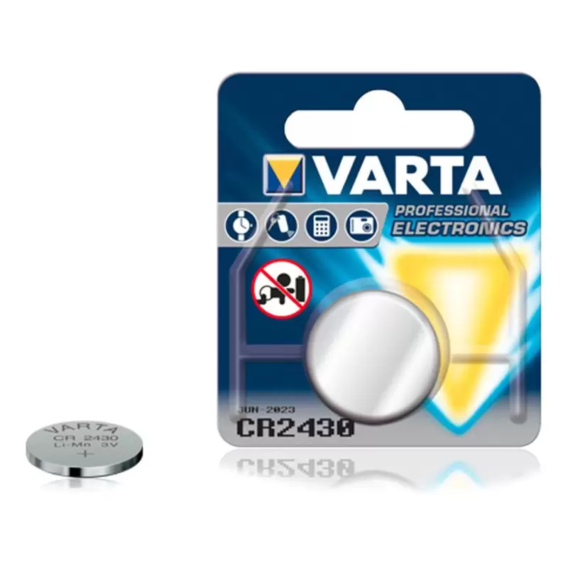 ΜΠΑΤΑΡΙΑ ΛΙΘΙΟΥ 3V CR 2430 VARTA 40059