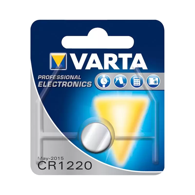 ΜΠΑΤΑΡΙΑ ΛΙΘΙΟΥ 3V CR 1220 VARTA 33514