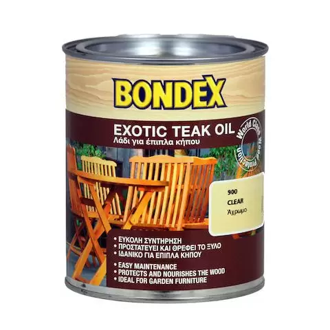 BONDEX TEAK OIL 900 0.75Lt