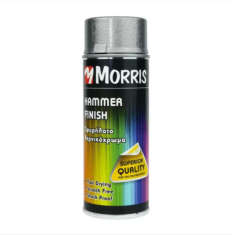 ΣΠΡΕΥ MORRIS HAMMER FINISH ΣΦΥΡΗΛΑΤΗ ΛΑΚΑ 400ml