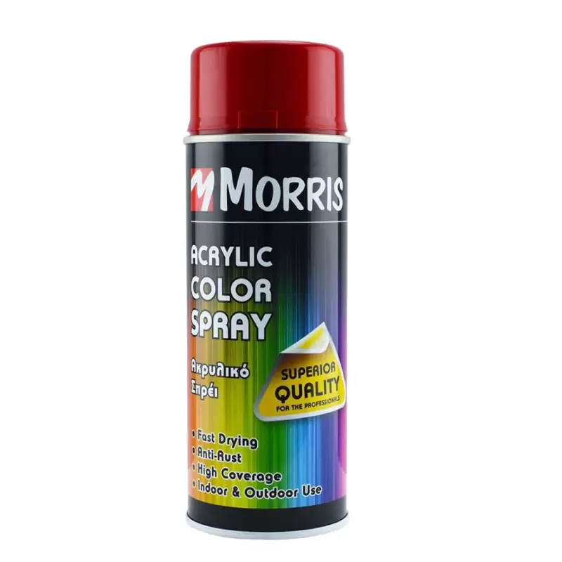 ΣΠΡΕΥ MORRIS ΑΚΡΥΛΙΚΟ ΧΡΩΜΑ ΓΥΑΛΙΣΤΕΡΟ 400ml