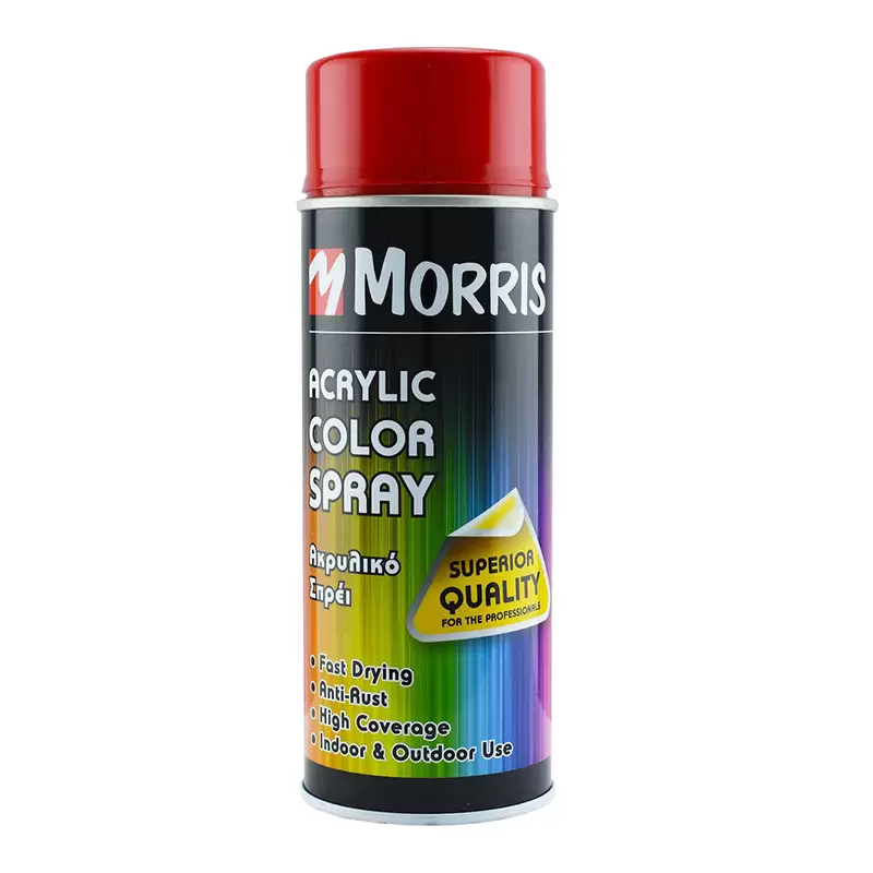 ΣΠΡΕΥ MORRIS ΑΚΡΥΛΙΚΟ ΧΡΩΜΑ ΓΥΑΛΙΣΤΕΡΟ 400ml