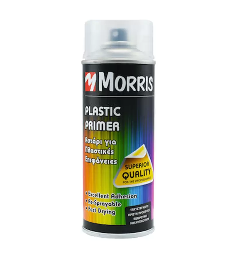 ΣΠΡΕΙ MORRIS ΑΣΤΑΡΙ ΠΛΑΣΤΙΚΩΝ ΔΙΑΦΑΝΟ 400ml 28617