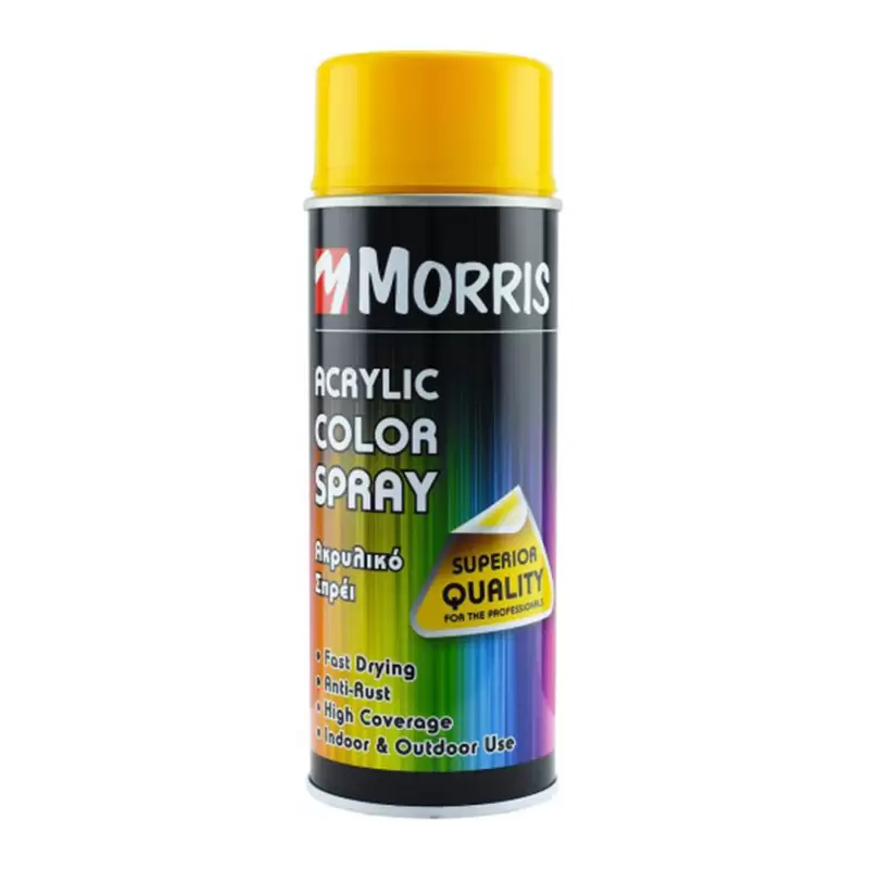 ΣΠΡΕΥ MORRIS ΑΚΡΥΛΙΚΟ ΧΡΩΜΑ ΓΥΑΛΙΣΤΕΡΟ 400ml