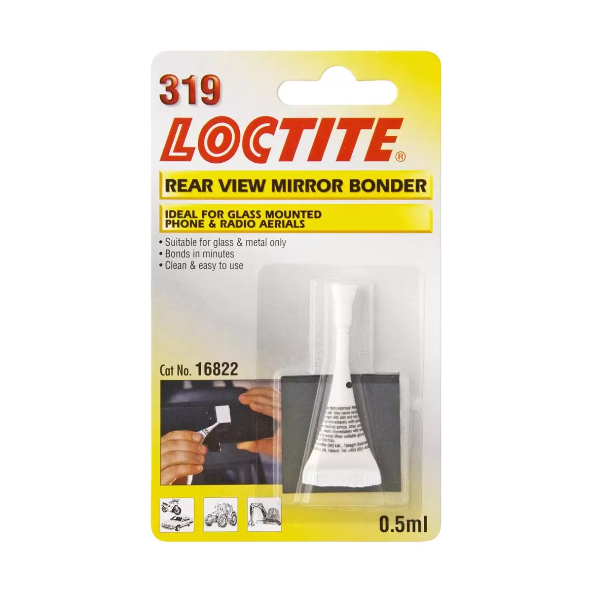 ΚΟΛΛΑ ΓΙΑ ΚAΘΡΕΠΤΗ ΣΤΟ ΠΑΜΠΡΙΖ LOCTITE 0,5ml 16914