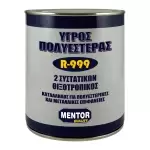 ΠΟΛΥΕΣΤΕΡΑΣ ΥΓΡΟΣ  R999 750ML + ΚΑΤΑΛΥΤΗΣ 18gr MENTOR