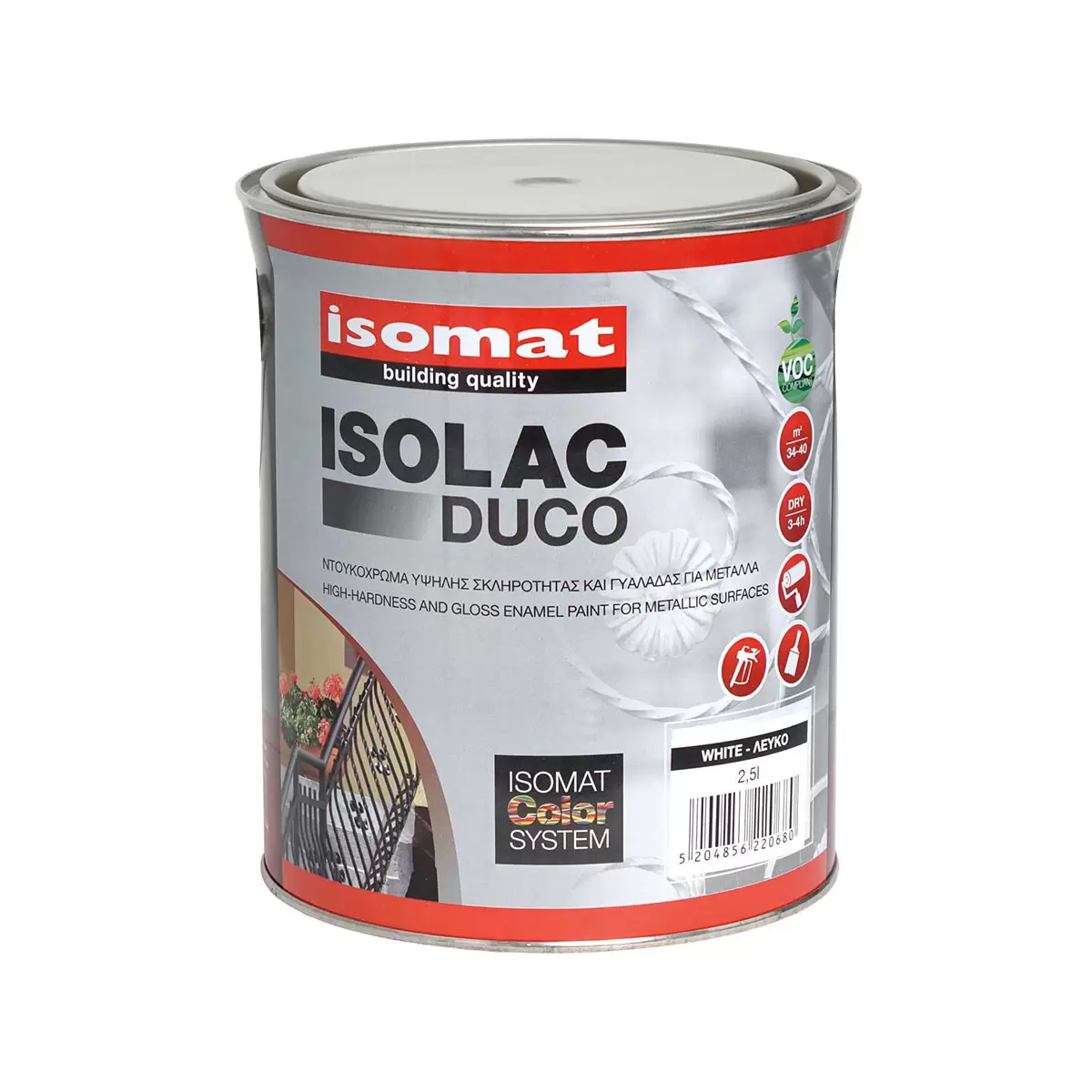 ISOLAC DUCO 0,75LIT