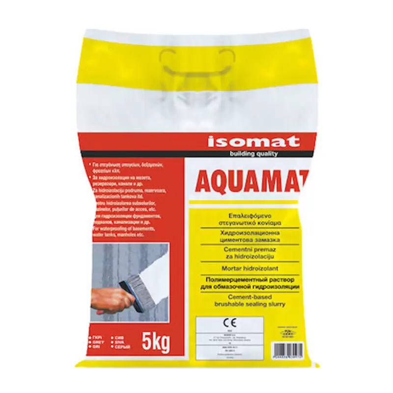 AQUAMAT ΛΕΥΚΟ ΣΤΕΓΑΝΩΤΙΚΟ ISOMAT 5kg