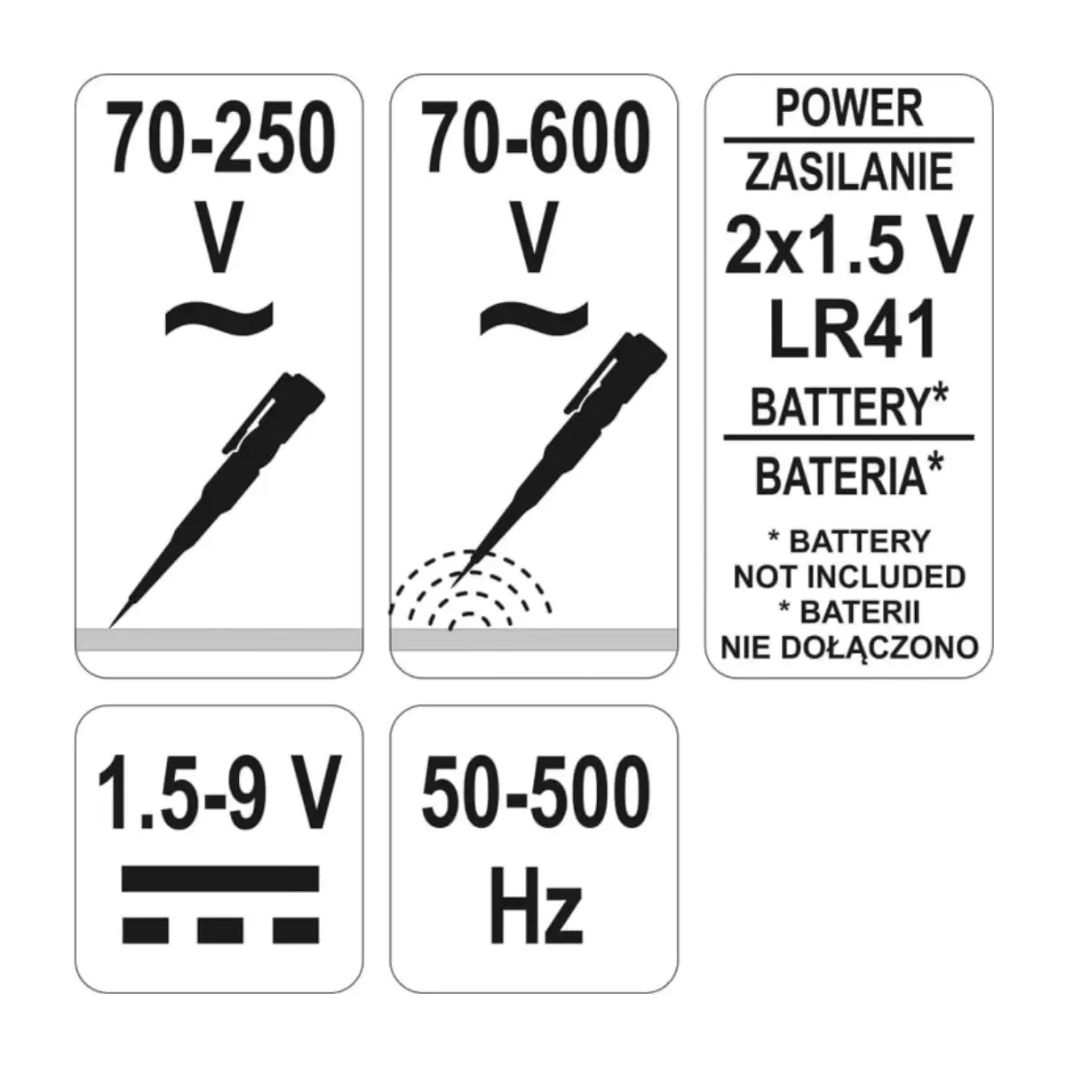 YATO ΚΑΤΣΑΒΙΔΙ ΔΟΚΙΜΑΣΤΙΚΟ DIGITAL LED YT-2864 20002864