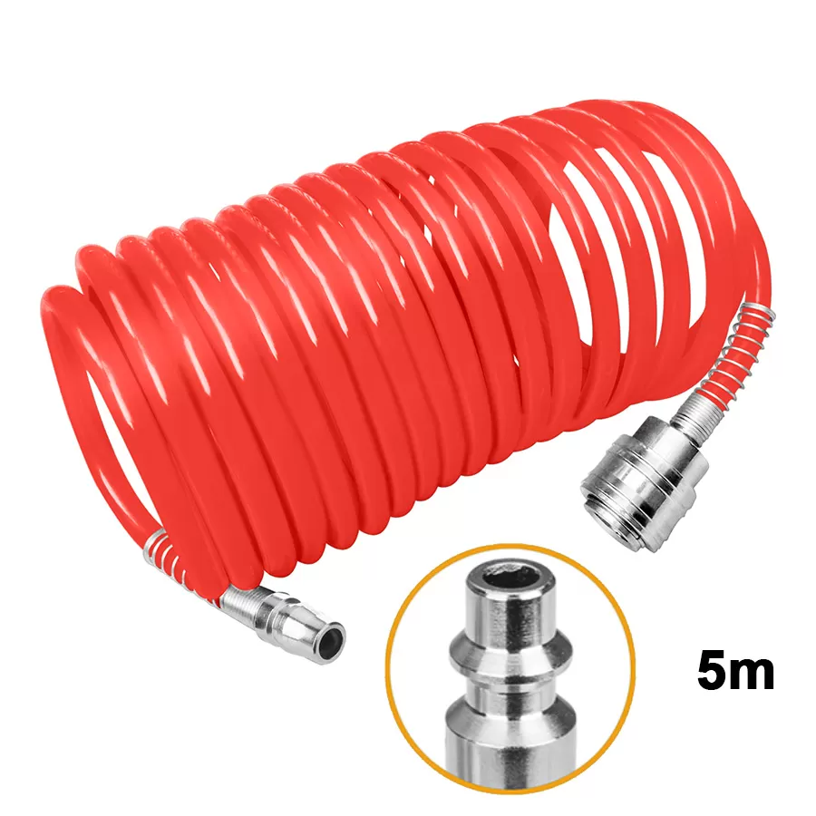 ΑΕΡΟΣ ΛΑΣΤΙΧΟ ΣΠΙΡΑΛ 6X8 -5M INGCO AH1051