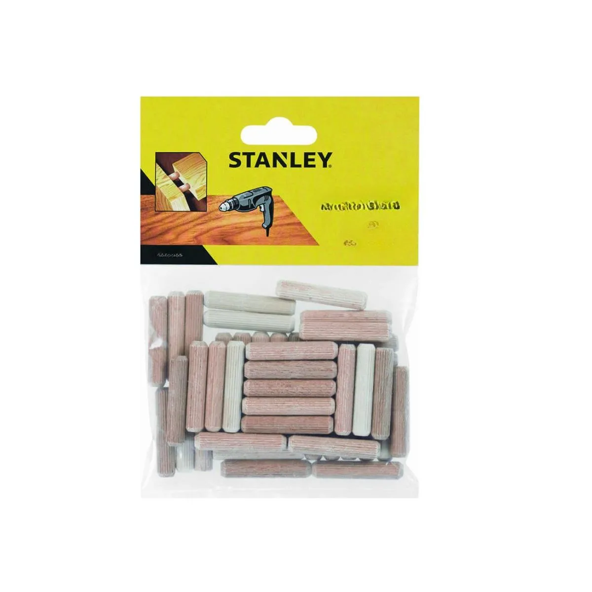 ΚΑΒΙΛΙΕΣ ΞΥΛΙΝΕΣ STANLEY ΣΑΚ.30ΤΕΜ. 10ΜΜΧ40ΜΜ STA66434-QZ