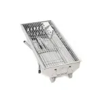 ΨΗΣΤΑΡΙΑ ΙΝΟΧ ΑΝΑΔΙΠΛΟΥΜΕΝΗ 48X30Χ57cm Α-002