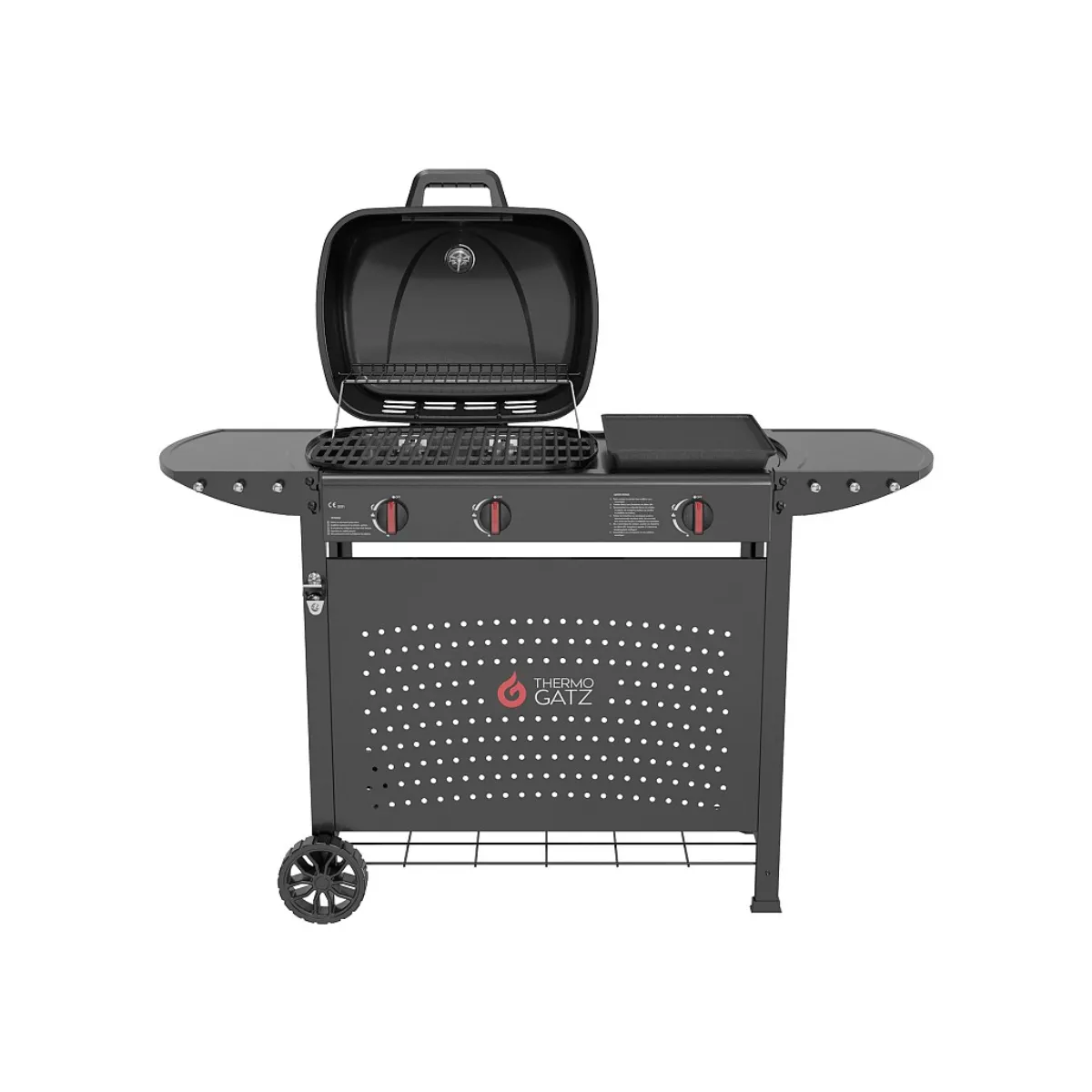 ΨΗΣΤΑΡΙΑ BBQ ΥΓΡΑΕΡΙΟΥ GS GRILL 2 + PLANCHA