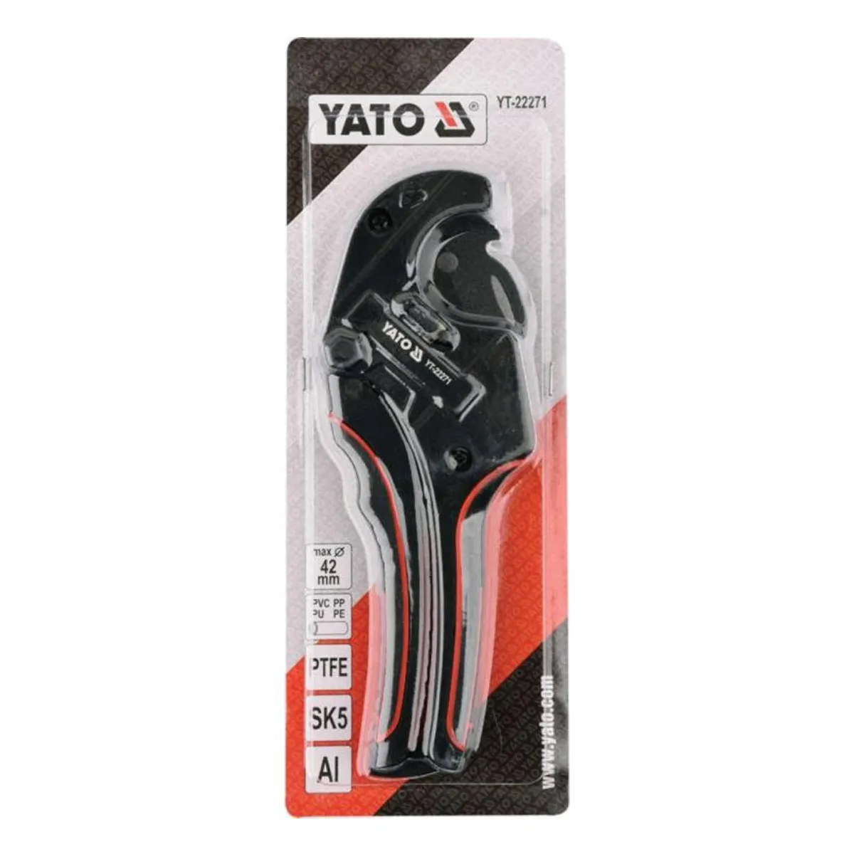 ΣΩΛΗΝΟΚΟΦΤΗΣ PVC 42mm ΥΑΤΟ YT-22271