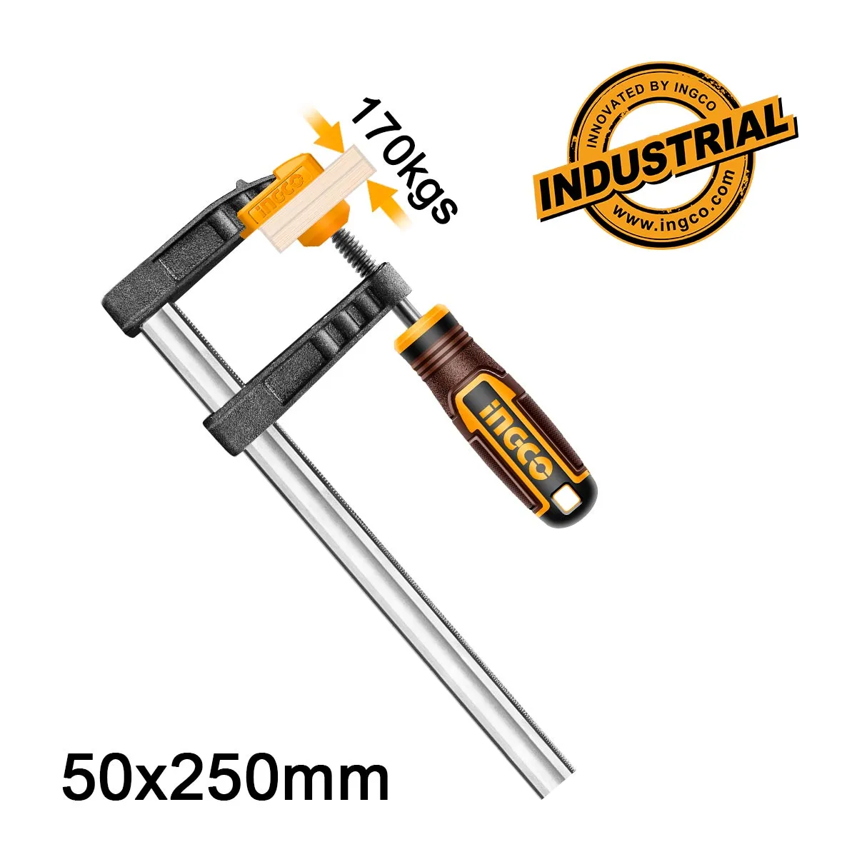 ΣΦΙΓΚΤΗΡΑΣ  ΜΑΡΑΓΚΩΝ 50Χ250ΜΜ INGCO HF020503
