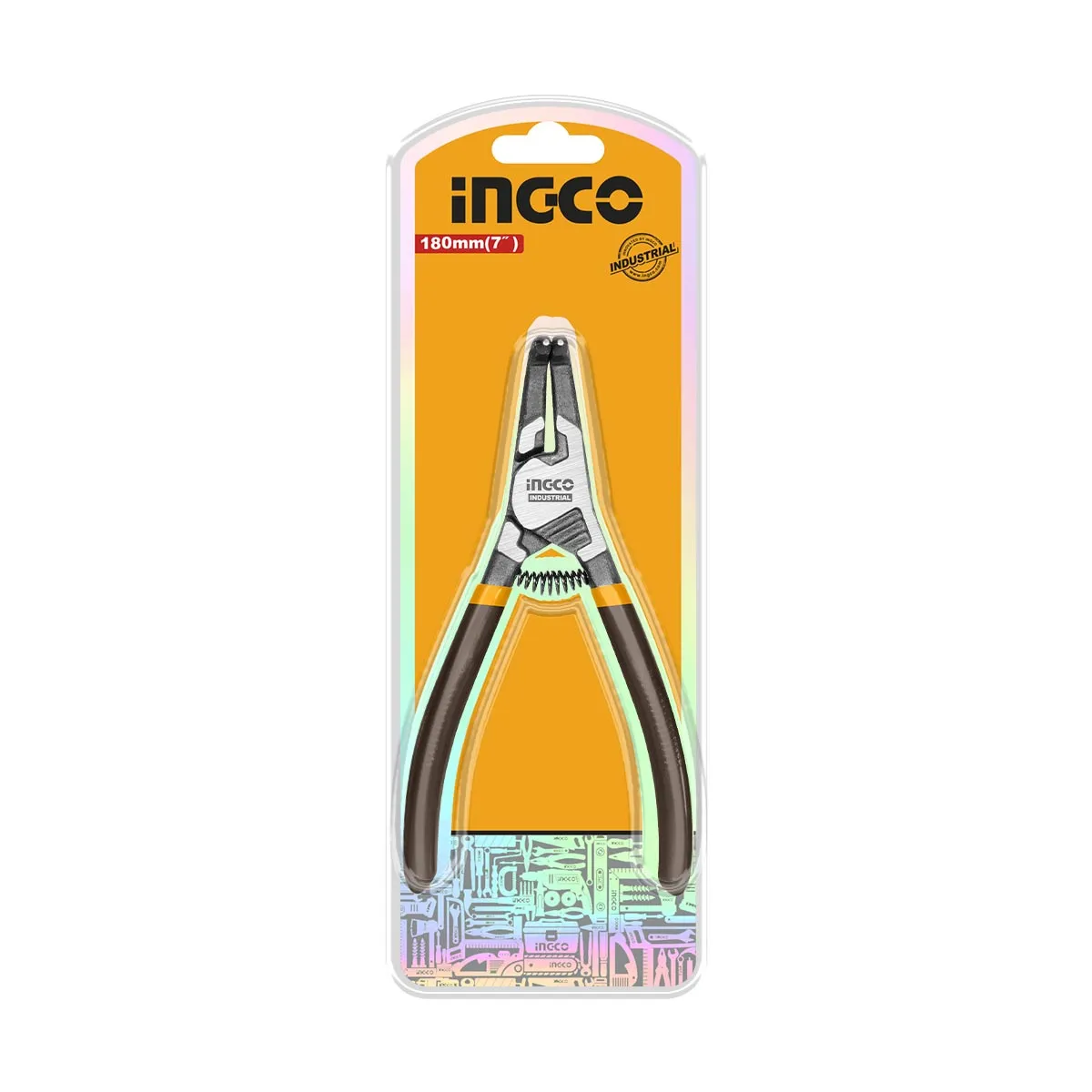 ΑΣΦΑΛΕΙΟΤΣΙΜΠΙΔΟ ΚΥΡΤΟ ΠΑΤΑΣ ΑΝΟΙΓΕΙ 180mm NEW INGCO  HCCP261802