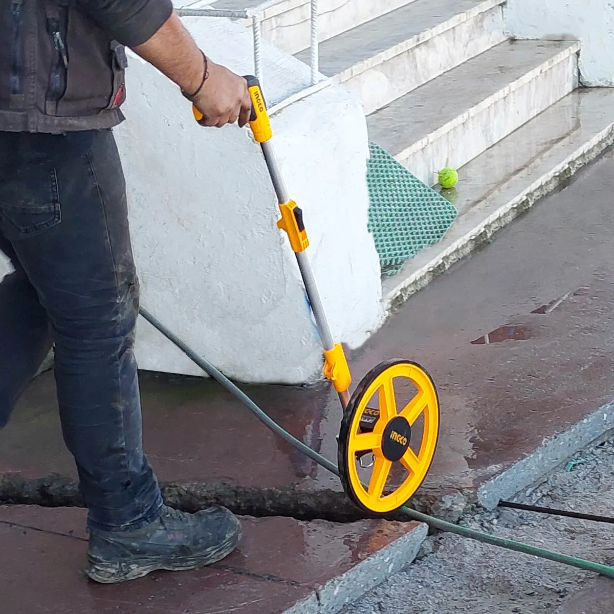 ΜΕΤΡHTΗΣ ΑΠΟΣΤΑΣΕΩΝ ΡΟΔΑ ΑΝΑΛΟΓΙΚΟΣ INGCO  HDMW45