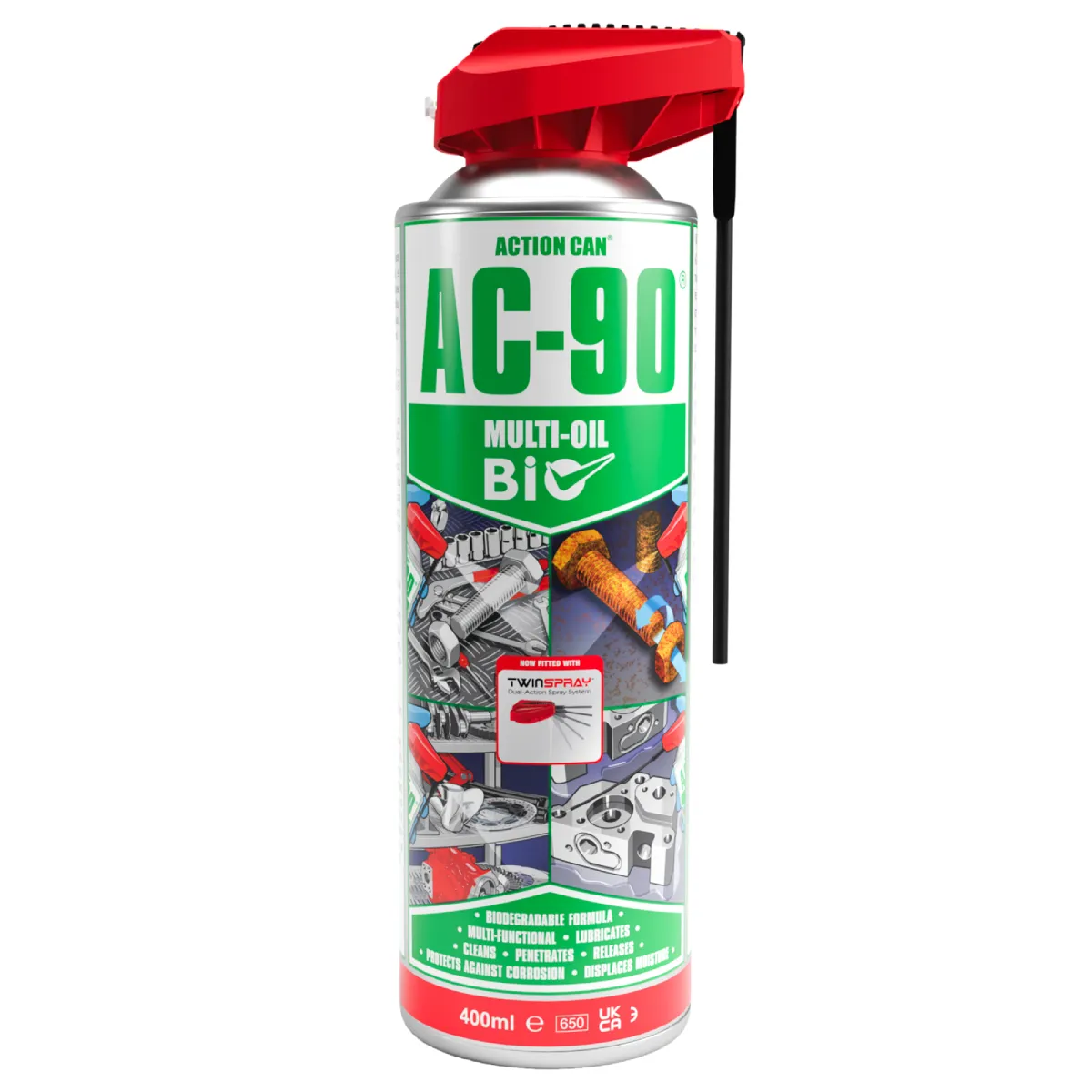 ΑΝΤΙΣΚΩΡΙΑΚΟ ΣΠΡΕΥ AC-90 BIO TWIN SPREY 500ml