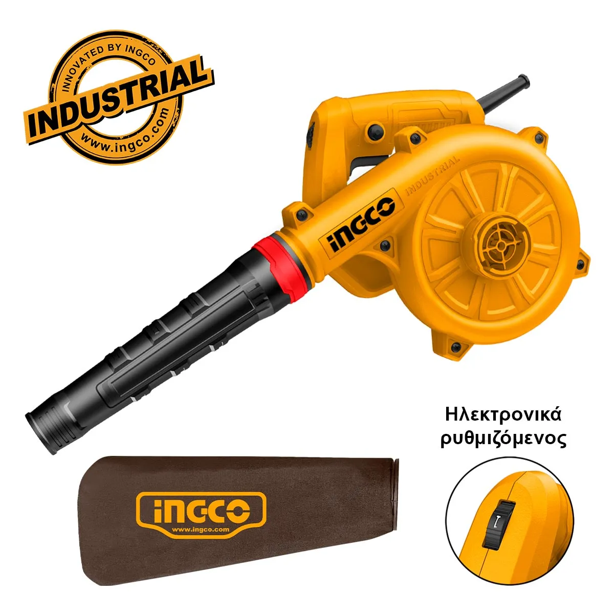ΦΥΣΗΤΗΡΑΣ INGCO 650W ΡΥΘΜΥΣΗ ΑΕΡΑ AB6038
