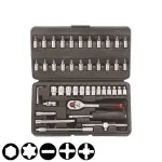 ΚΑΣΕΤΙΝΑ ΚΑΡΥΔΑΚΙΑ 1/4″ 46ΤΕΜ 4-14ΜΜ FORCE 2462
