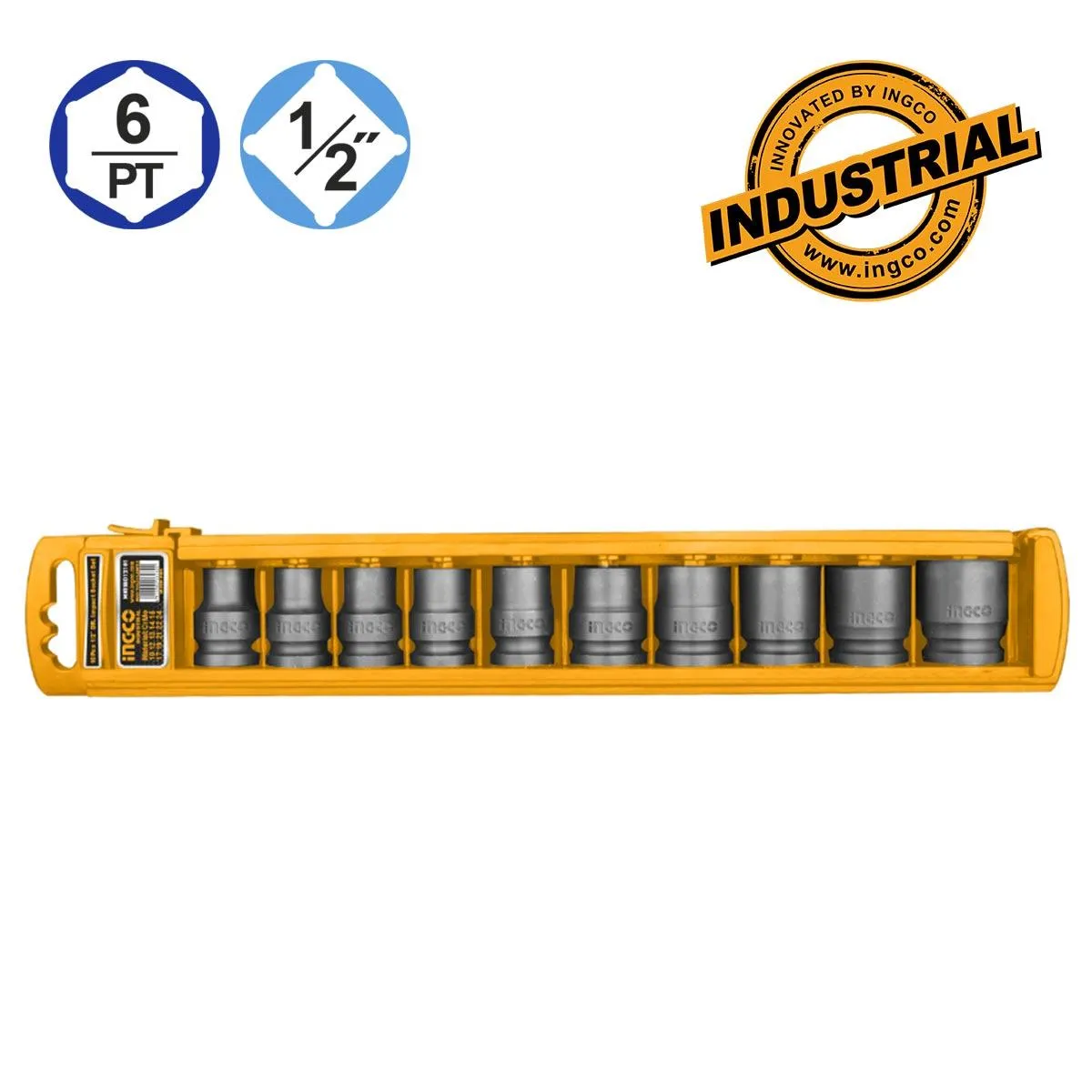 ΣΕΤ ΚΑΡΥΔΑΚΙΑ ΑΕΡΟΣ  1/2” 10ΤΜΧINGCO  HKISSD12101
