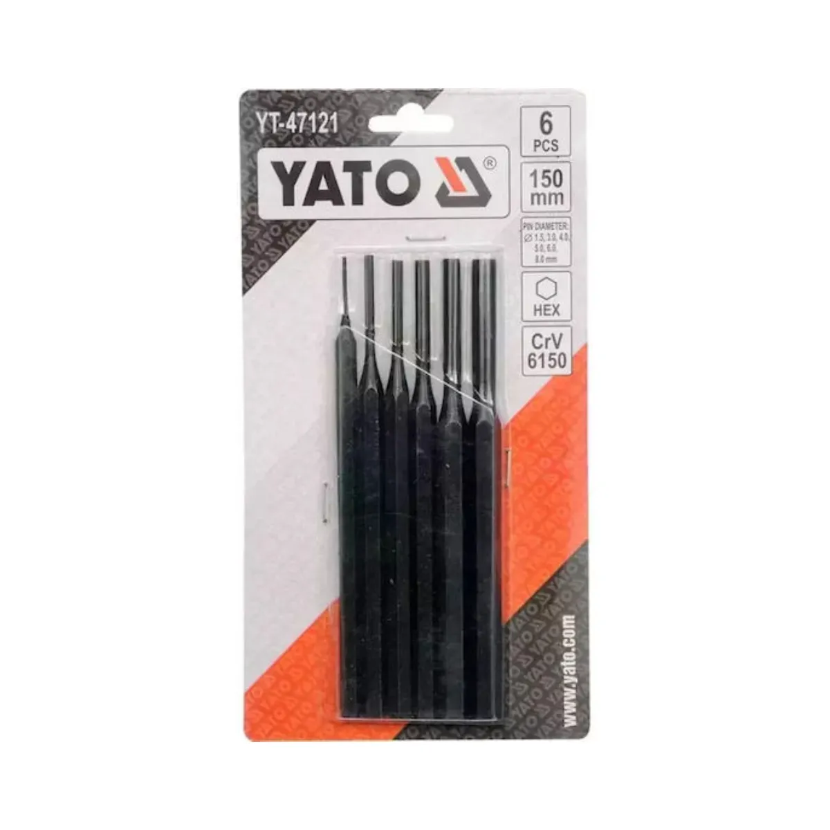 ΖΟΥΜΠΑΔΕΣ ΣΕΤ 6ΤΕΜ YATO YT-47121