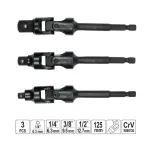 ΠΟΛΥΣΠΑΣΤΑ ΣΕΤ 3ΤΜΧ  1/4”-38”-1/2”  CrV  YATO  ΥΤ-04641