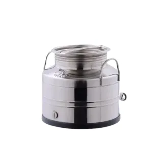 ΔΟΧΕΙΟ ΑΝΟΞΕΙΔΩΤΟ ME ΒΙΔΩΤΟ ΚΑΠΑΚΙ QUATRO EFFE (ΧΩΡΙΣ ΒΡΥΣΑΚΙ 1/2'') 10L