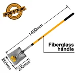 ΦΤΥΑΡΙ  ΤΕΤΡΑΓΩΝΟ ΑΤΣΑΛ.   ΠΛΑΣΤ. ΣΤΕΙΛΙΑΡΙ 1490mm  INGCO HSSLH2114