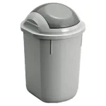 ΚΑΔΟΣ ΑΠΟΡΡΙΜΜΑΤΩΝ ΜΕ ΑΙΩΡΟΥΜΕΝΟ ΚΑΠΑΚΙ ΠΛΑΣΤΙΚΟΣ ROBOT 50L 39,5x72cm M-423 VIOSARP