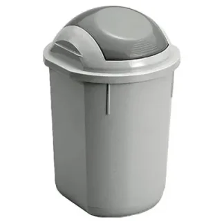 ΚΑΔΟΣ ΑΠΟΡΡΙΜΜΑΤΩΝ ΜΕ ΑΙΩΡΟΥΜΕΝΟ ΚΑΠΑΚΙ ΠΛΑΣΤΙΚΟΣ ROBOT 50L 39,5x72cm M-423 VIOSARP