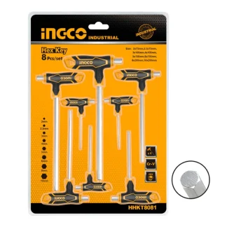 ΣΕΤ TORX ΤΑΦ INGCO ΜΕ ΛΑΒΗ 8ΤΕΜ HHKT80838