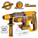 ΣΕΤ ΕΡΓΑΛΕΙΩΝ ΚΡΟΥΣΤΙΚΟ ΔΡΑΠΑΝΟ+ΠΙΣΤΟΛΕΤΟ+ ΓΩΝΙΑΚΟΣ ΤΡΟΧΟΣ 115mm 2 ΜΠΑΤΑΡΙΕΣ 20V Li-ion4.0Ah + ΔΙΑΦΟΡΑ ΕΡΓΑΛΕΙΑ INGCO
