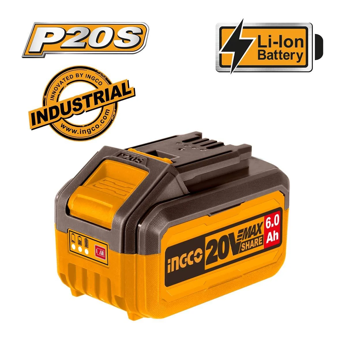 Μπαταρία INGCO FBLI2060 20V 6.0Ah Li-ion