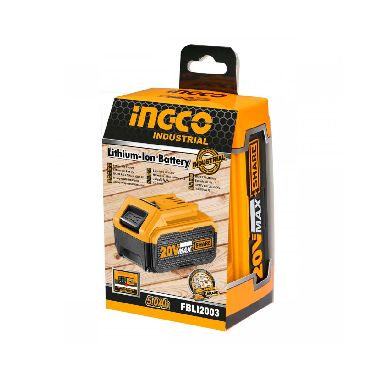 Μπαταρία INGCO FBLI2060 20V 6.0Ah Li-ion