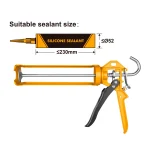 ΠΙΣΤΟΛΙ ΣΙΛΙΚΟΝ. 9” INGCO HCG1809