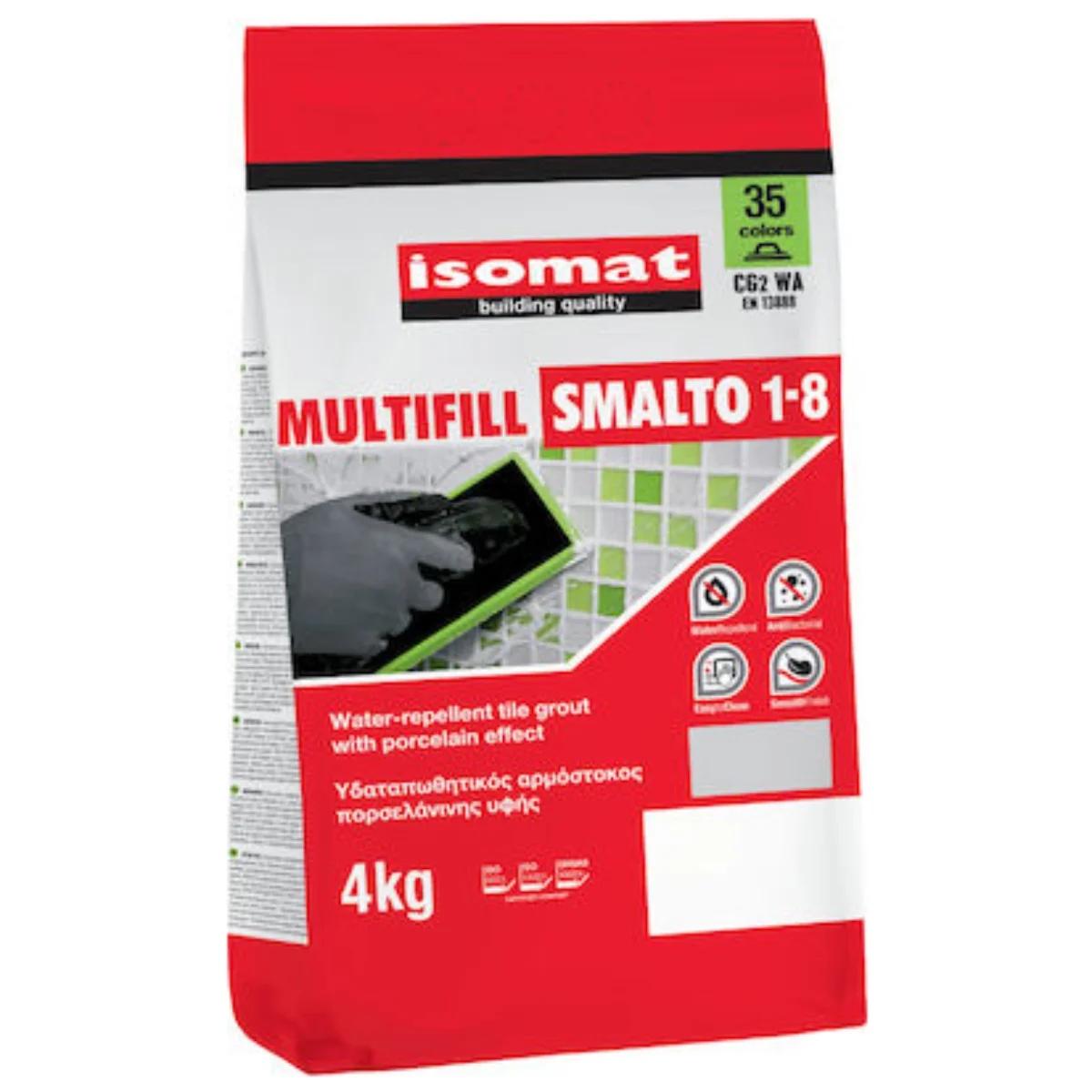 MULTIFILL SMALTO 1-8 ISOMAT 4Kg