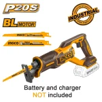 Σπαθόσεγα Μπαταρίας INGCO CRSLI2108 20V Brushless Solo