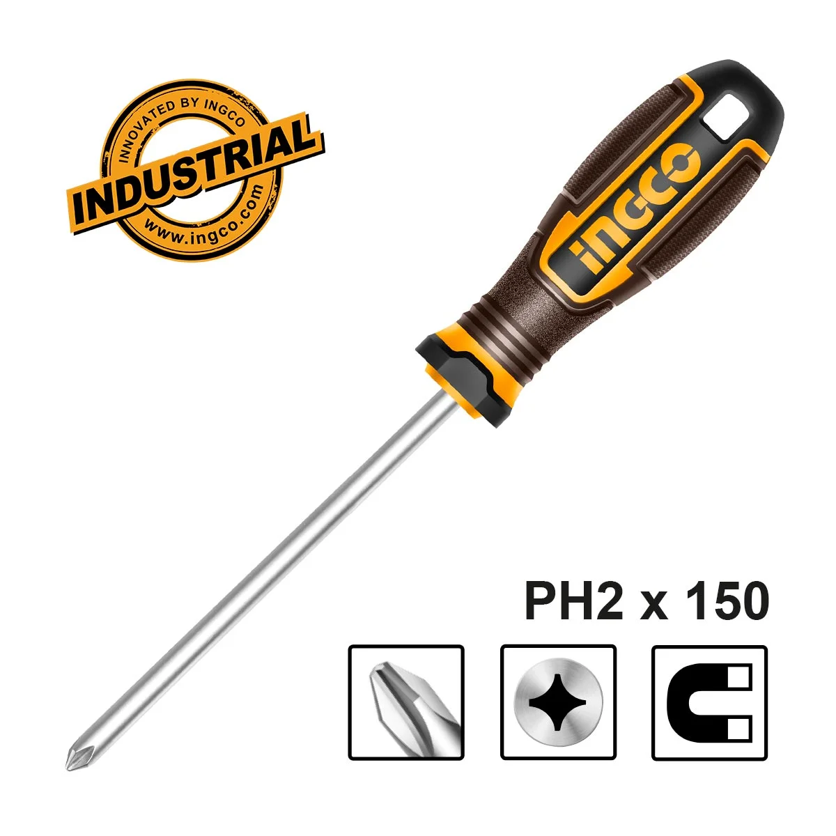 ΚΑΤΣΑΒΙΔΙ ΣΤΑΥΡΟΥ PH2X150MM INGCO  HSDPH2150