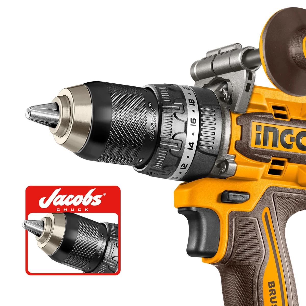 Δραπανοκατσάβιδο Κρουστικό  Μπαταρίας INGCO CIDLI209685 20V (96Nm) Solo