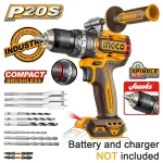 Δραπανοκατσάβιδο Κρουστικό  Μπαταρίας INGCO CIDLI209685 20V (96Nm) Solo