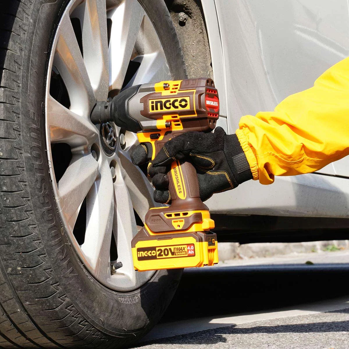 Μπουλονόκλειδο Μπαταρίας INGCO CIWLI2085E 20V 1000Nm Brushless