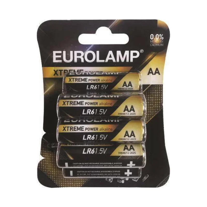 ΜΠΑΤΑΡΙΑ EXTREME   EUROLAMP 1.5 V ΑΑ  LR06 (πακ.8τεμ.) 147-24126