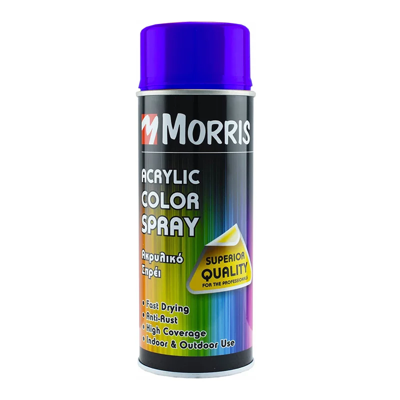 ΣΠΡΕЇ ΑΚΡΥΛΙΚΟ ΧΡΩΜΑΤΟΣ HIGH GLOSS BENMAN/MORRIS 400ml