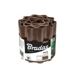 Διαχωριστικό Παρτεριών Πλαστικό Καφέ Bradas 15cm x 9m