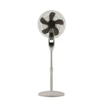 Ανεμιστήρας με Ορθοστάτη AC Μοτέρ Eurolamp 60W 300-20009 Λευκός Φ40 με Αντικουνουπική Λειτουργία & Κοντρόλ