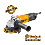 Γωνιακός Τροχός Ρεύματος INGCO AG900285 900W 125mm Ρυθμιζόμενος